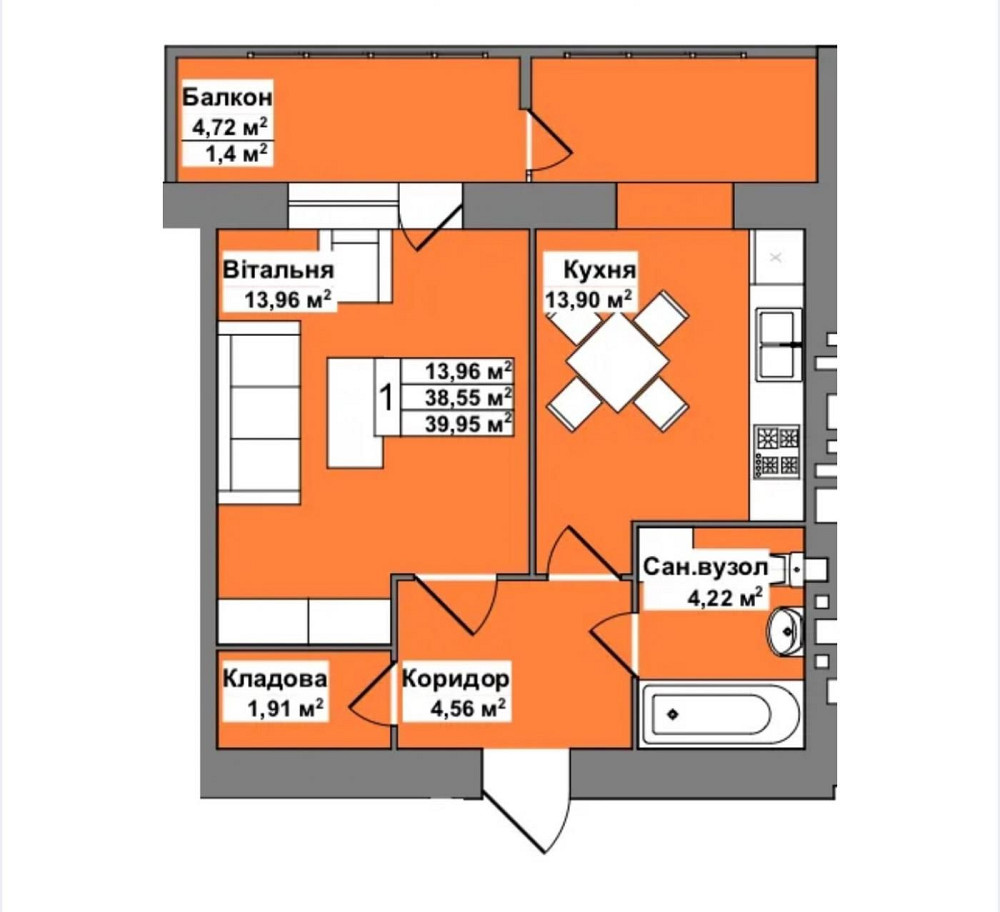 Без комісії ! Продаж квартири, вул. Тернопільська, 42 Львів - зображення 8