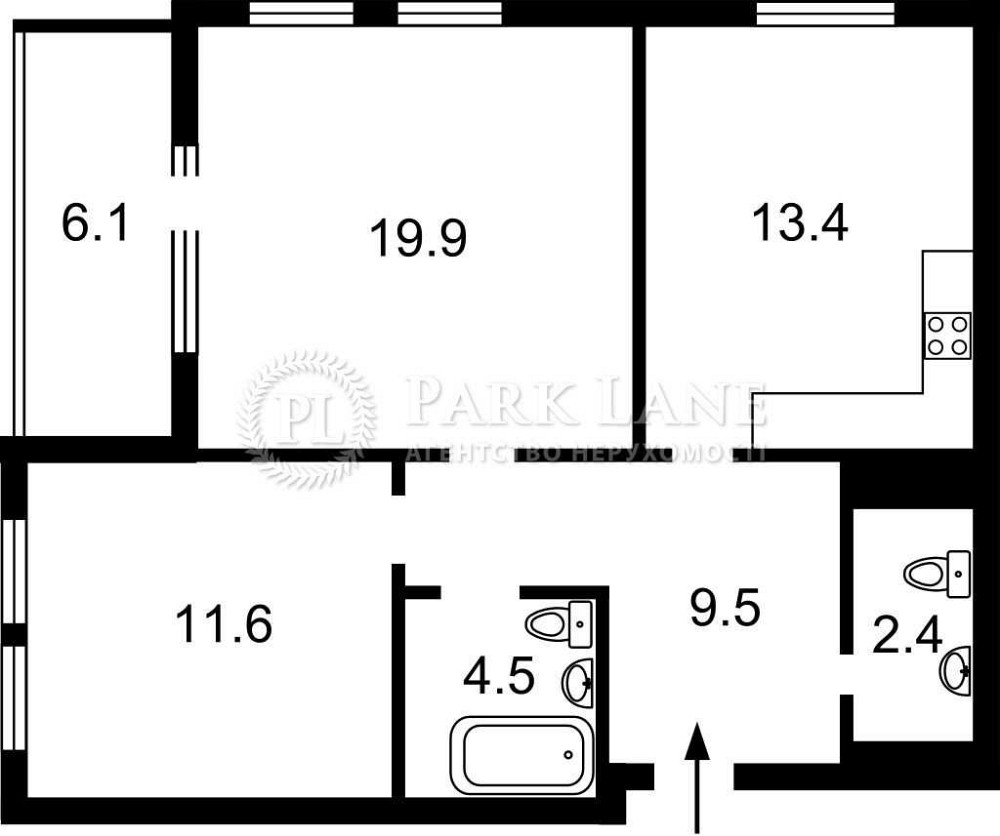 Продаж 2 кімн кв 67.4 кв.м. ЖК Нивки Парк Без Комісії Нивки Киев - изображение 5