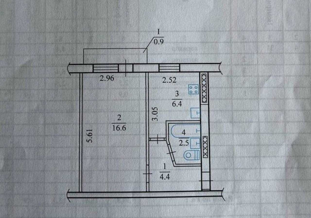 Продам 1к квартиру проспект Слобожанський Днепр - изображение 1
