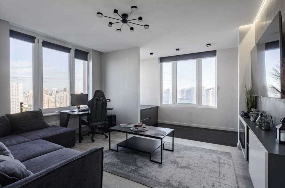 Шикарна 2-к квартира 68м2  з дизайнерським ремонтом ЖК Seven Севен Київ - зображення 4