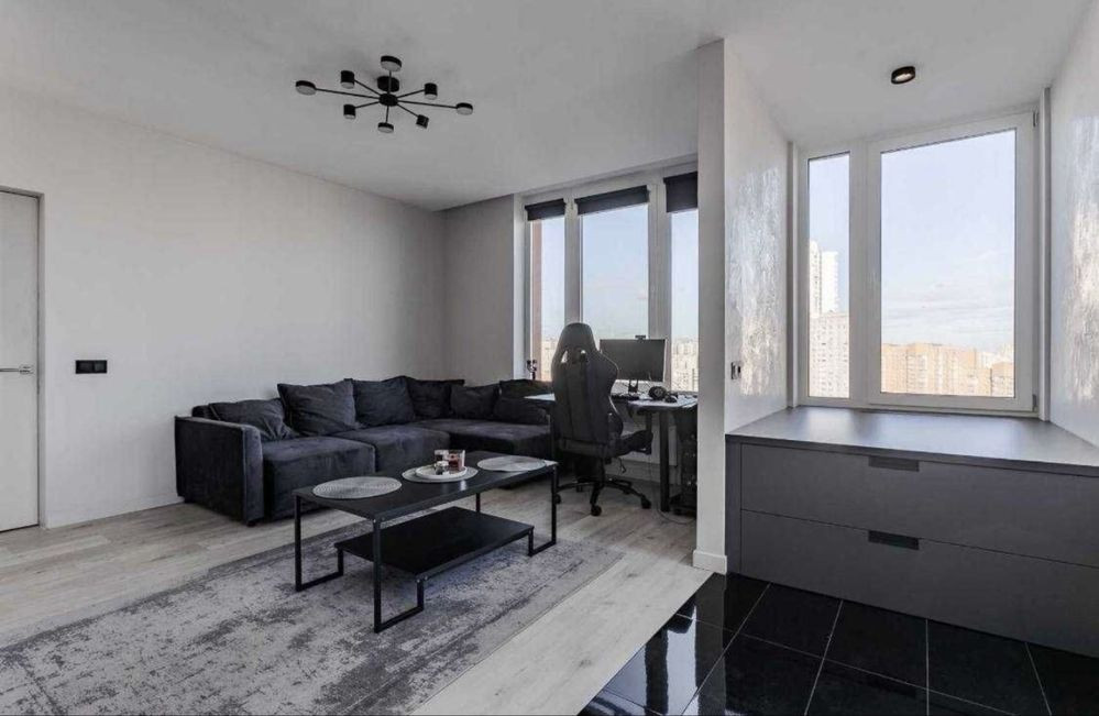 Шикарна 2-к квартира 68м2  з дизайнерським ремонтом ЖК Seven Севен Київ - зображення 3