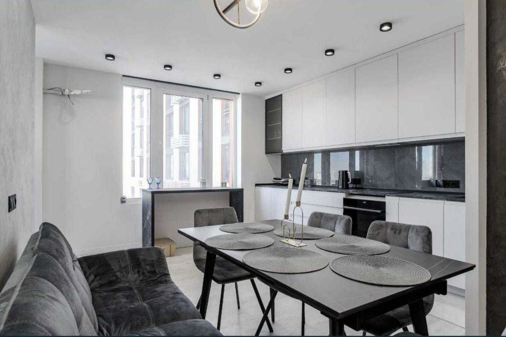 Шикарна 2-к квартира 68м2  з дизайнерським ремонтом ЖК Seven Севен Київ - зображення 6