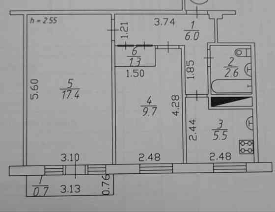 Продаж двохкімнатної квартири  в самому Центрі ( Вал) Чернигов