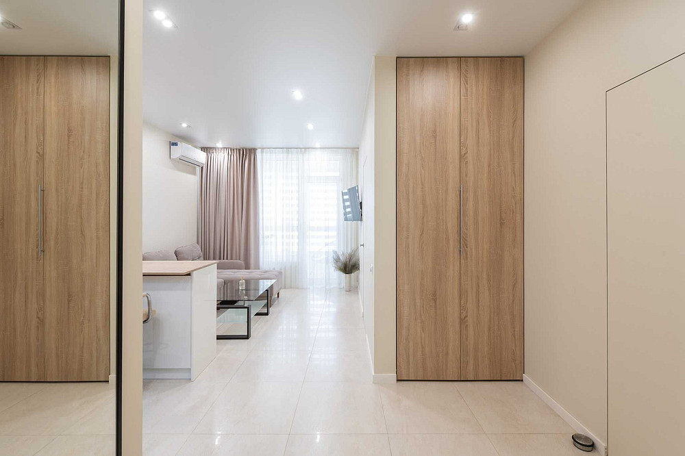 1к квартира з дизайнерським ремонтом. Пoруч ТРЦ Ретровіль. Київ - зображення 6