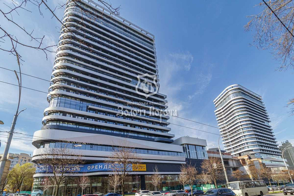 Квартира, 1к. Без ремонту. пр-т Голосіївський, 76, ЖК «White Lines» Киев - изображение 1