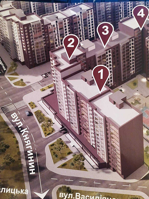 Центр! Паркінг! Гарна ціна, 2к в КНЯГИНЕНІ Ивано-Франковск - изображение 4