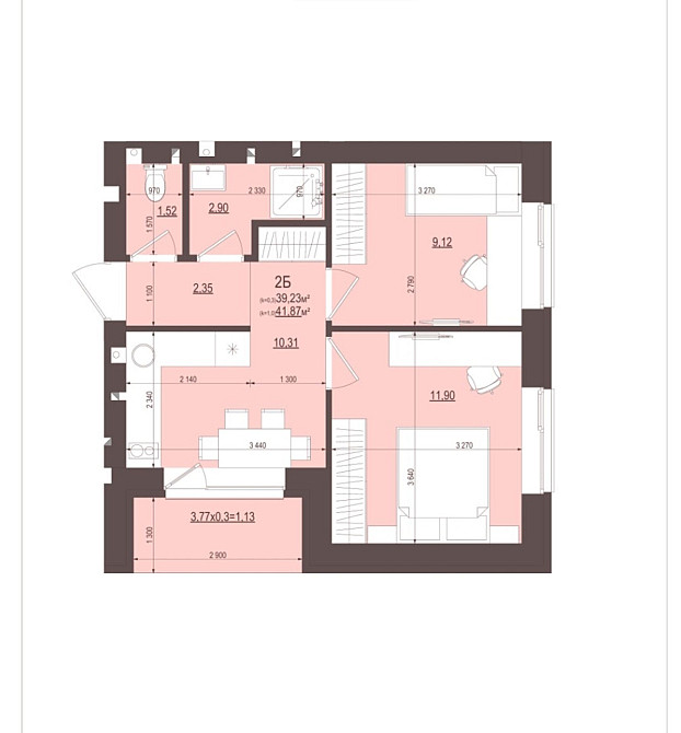 БЕЗ КОМІСІЇ!! 2к квартира Буча - изображение 1