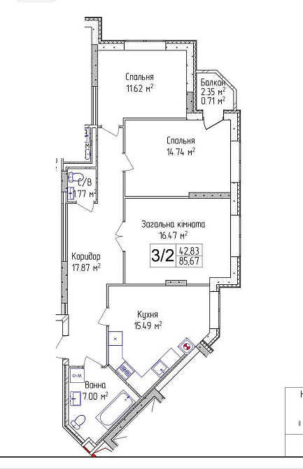 продаж квартир від Власника Хмельницкий - изображение 4