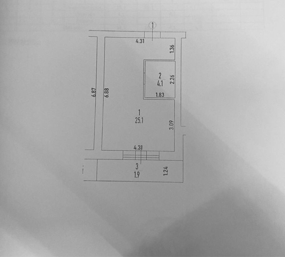 Продам велику квартиру - студію з ремонтом Гостомель - изображение 7