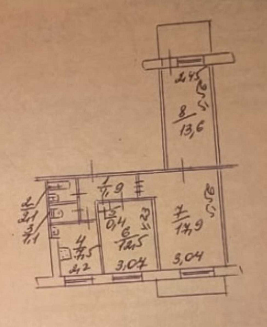 Продаж 3 к квартири жм Перемога 4, пр. Героїв 12 Днепр - изображение 8