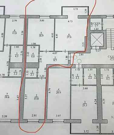 2кім.кв. ЖК Дрім Таун Луцк