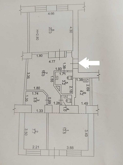 Продам квартиру 70м в районе парка Горького (402940) Kharkiv - photo 2