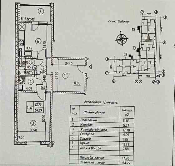 Власник! Без % 55 м.кв. Навигатор 2 Коноплянська 22, Київ
