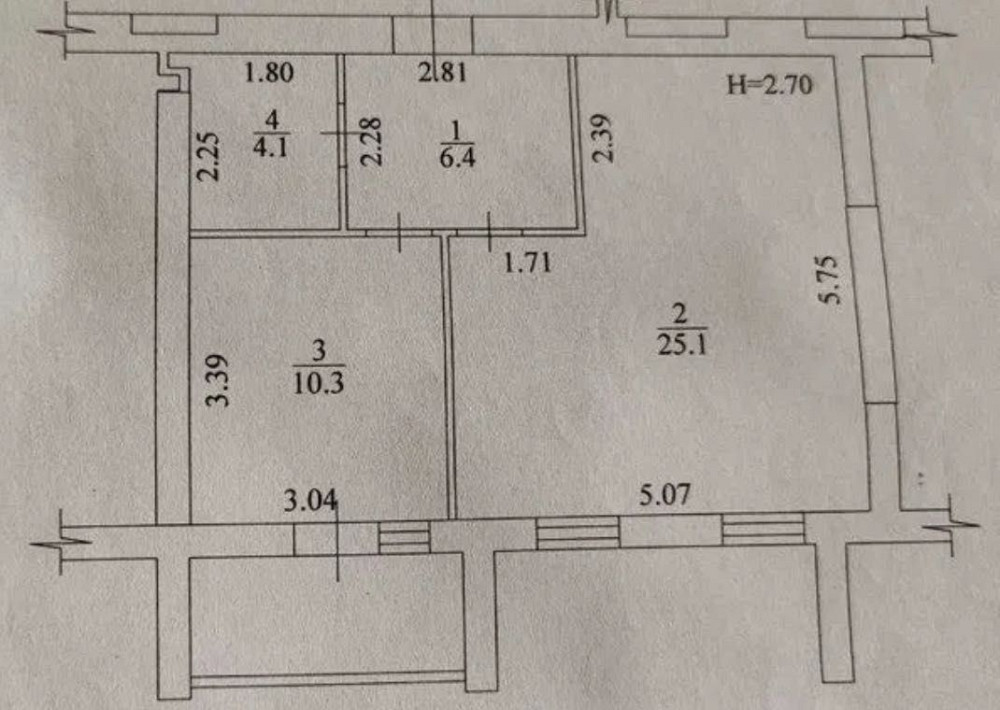 ЖК Мира-3, ДОКУМЕНТЫ, ОТОПЛЕНИЕ!!! 48м2 Продам 1 комнатную квартиру VW Харків - зображення 3