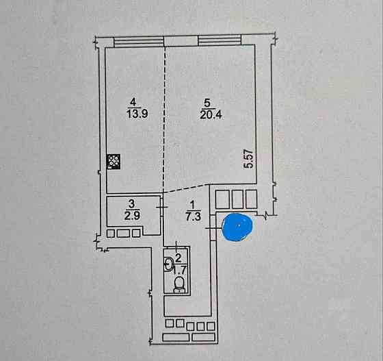 Продаж 3-кімнатної квартири з панорамним видом у ЖК Seven Київ