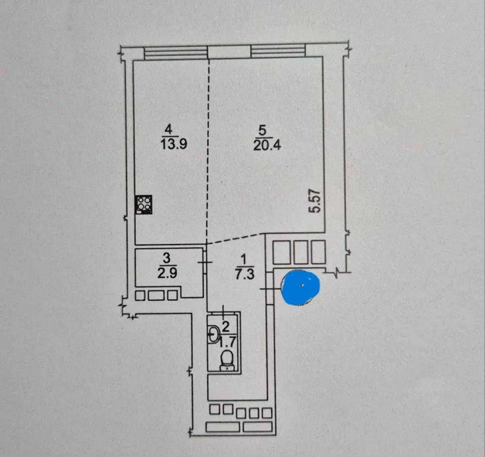 Продаж 3-кімнатної квартири з панорамним видом у ЖК Seven Київ - зображення 6