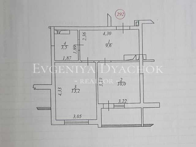 Ревуцкого 40-Б, ЖК «Лебединый», 40 кв.м., 13 этаж (єОселя) Київ - зображення 2