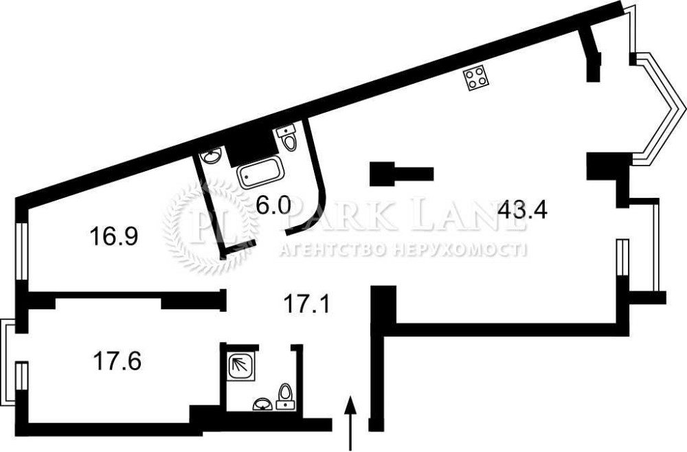 вул. Б.Хмельницького,58-а.  Продаж 4 кімнатної 120кв.М. Золоті Ворота Київ - зображення 3