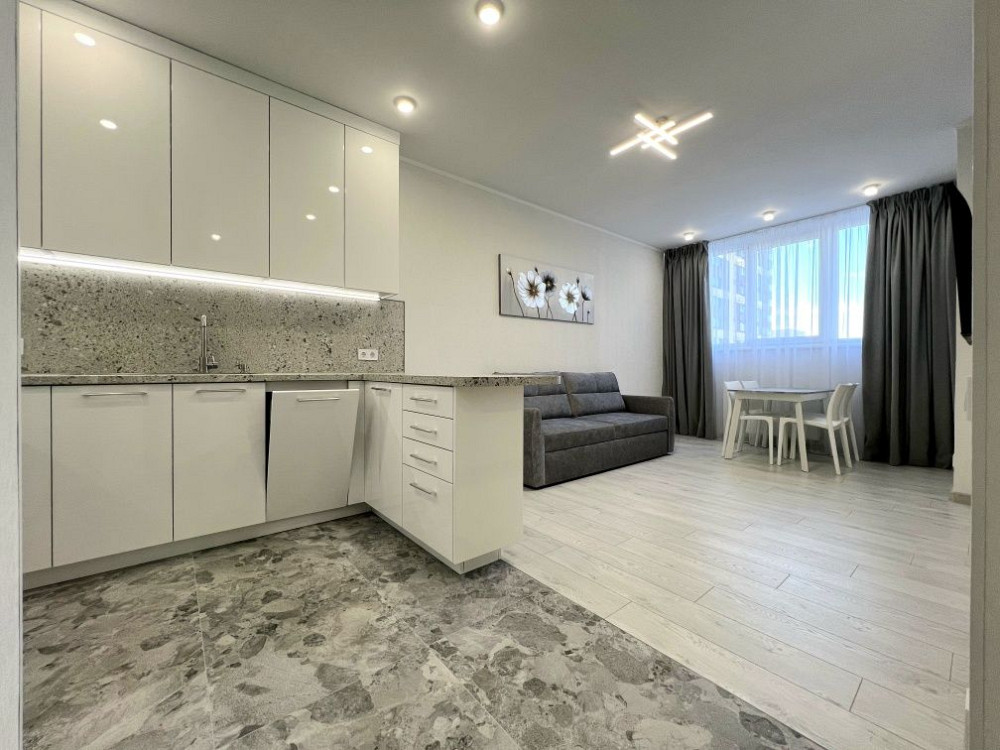 Повітряних сил, 56, ЖК OkLand, 7 пов, кухня-вітальня + спальня Київ - зображення 1