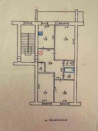Продається 3-х кімнатна квартира з гаражем. Вознесенск