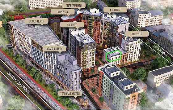 Актуальний продаж 2к квартири в ЖК Milltown на вулиці Лемківській 9 Львов