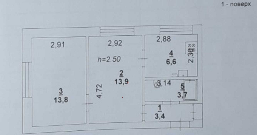 Продаж квартира 2к Солом'янський район Відрадний Донця Михайла вул. Київ - зображення 4