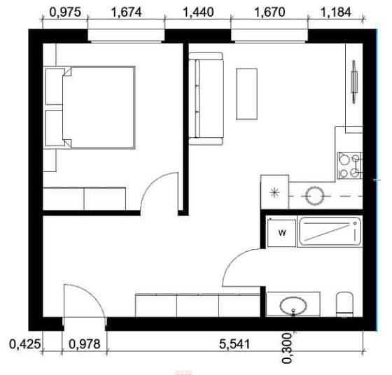 Продам квартиру в новобудові Нетішин.42 кв Нетішин