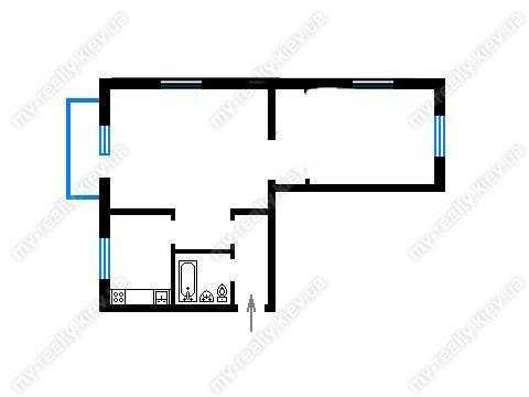 Терміново! Продам 2 кім.кв.  пр. Відрадний 6/1 Солом'янський Мамаєва Київ - зображення 4