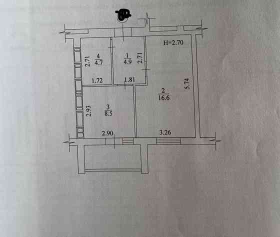 Продам 1к  ЖК Птичка , площадь 37 м Харьков