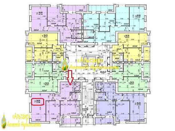 Продам 2к ,S 74м в новострое ЖК Мира.ХТЗ.Документи.Q Харьков