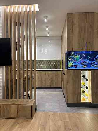 Продаж стильна 1 кім + велика кухня вітальня з дизайнерським ремонтом Львов