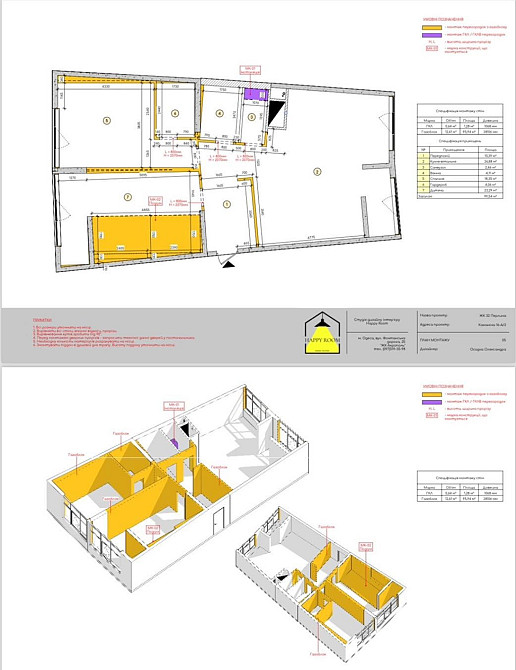 ЖК "32 Жемчужина",104 метра, 3 комнаты, прямой вид моря. Одеса - зображення 4
