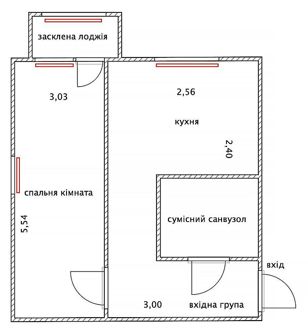 Без % 1 кімнатна квартира у Дарницькому районі, біля парку. Київ - зображення 2