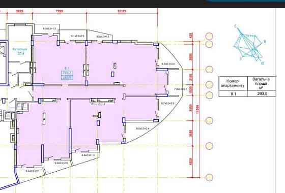 Пентхаус с панорамой на море и террасами и бассейном 1 линия моря Одеса