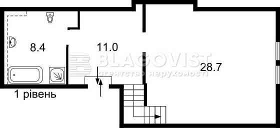 Рильський провулок 3, площа 153 м2 Київ