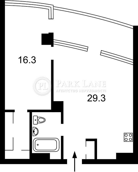 ЖК Taryan Towers Продам 2-к 64м2 зданий будинок Печерськ Лумумби 2буд Київ - зображення 4
