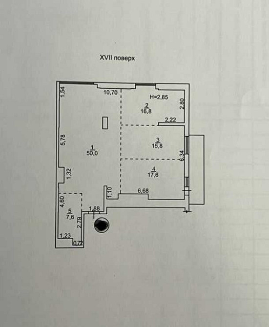Трёхкомнатная с видом на море в ЖК "Акрополь"/5 Фонтана. Одеса - зображення 7