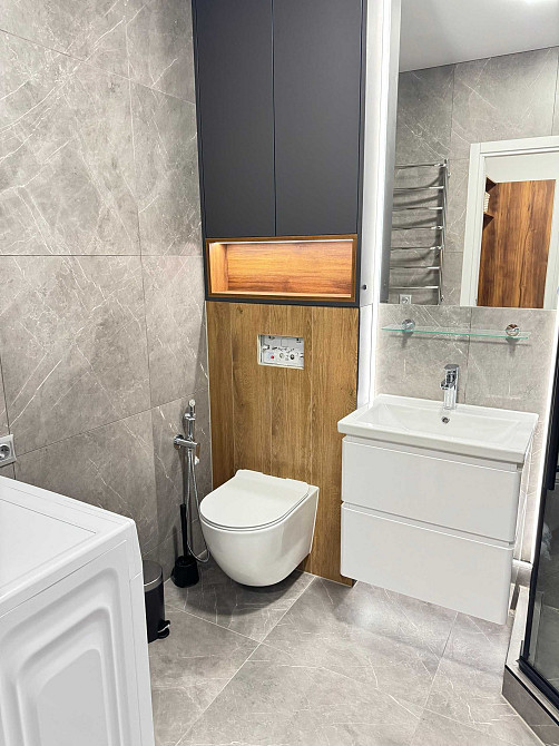 ОРЕНДА Стильна сучасна однокімнатна квартира ЖК "Олімп" Ровно - изображение 6