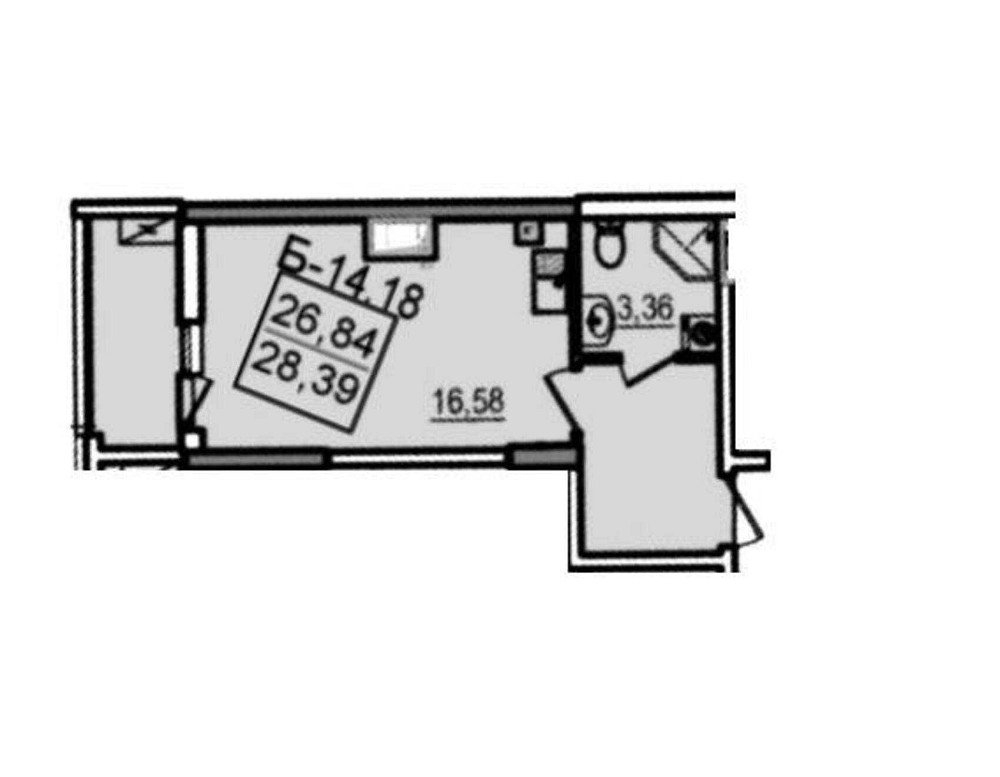 ‼️Посейдон‼️Вид на море‼️ Пляж‼️Золотой берег - 200 метров‼️Фонтан‼️ Одеса - зображення 2