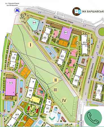 Простора 2к квартира у ЖК Варшавський 3 БЕЗ% Київ