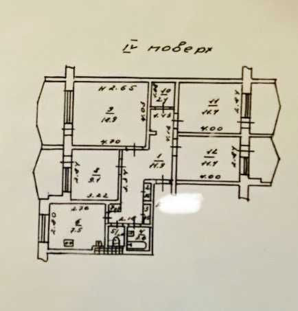 4-комнатная квартира на ул. Заболотного 86м2 Одеса - зображення 1