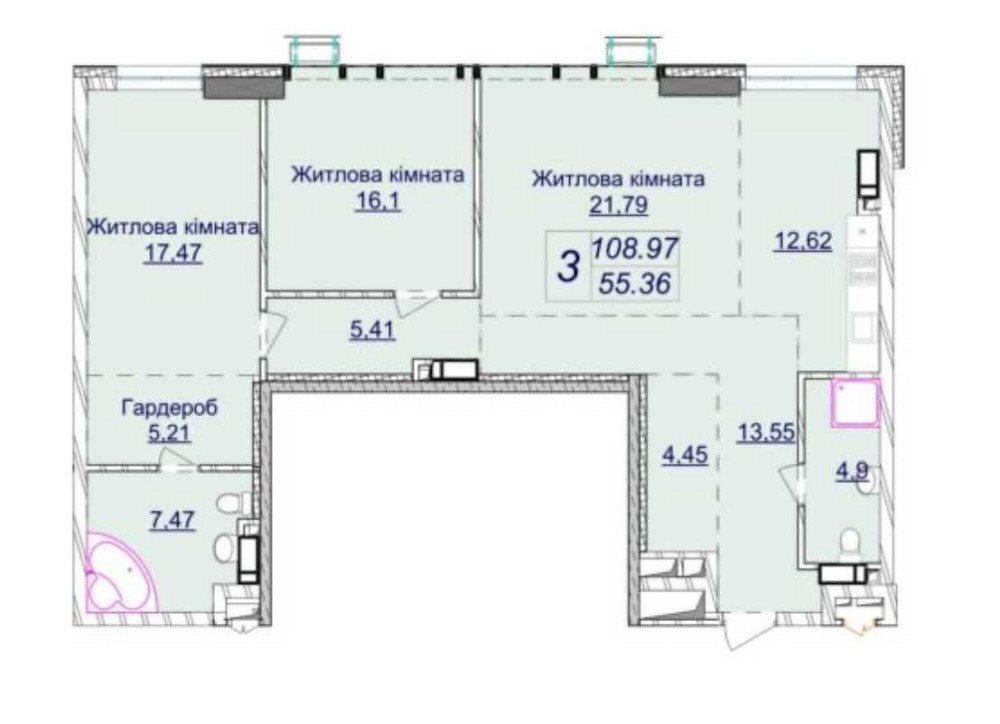 Продаж 3к квартири ЖК Новопечерські Липки. Киев - изображение 4