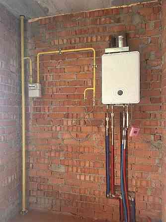 1к возле моря в Кирпичном доме. Газовый котел Фонтанка