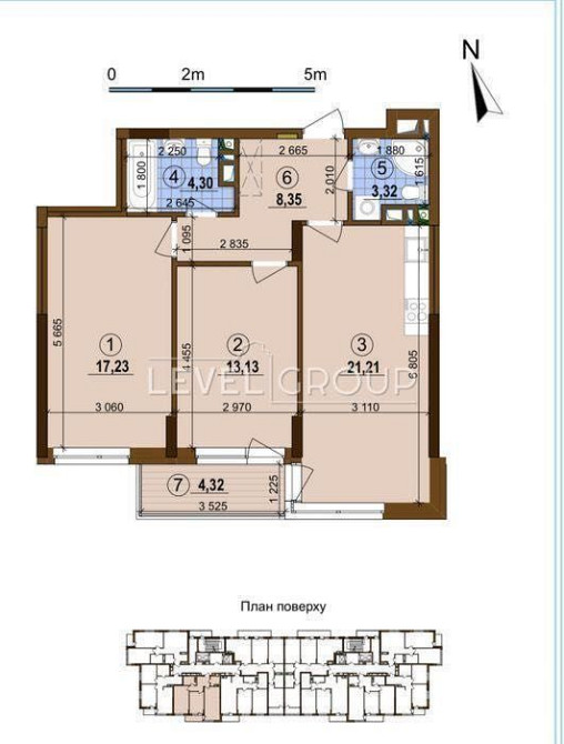 Простора 2к квартира ЖК Варшавський 2 Виноградар Подільський район Київ - зображення 2