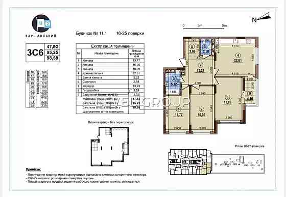 Продаж 3к квартири ЖК Варшавський 2 Виноградар Ретровіль Поділ Київ