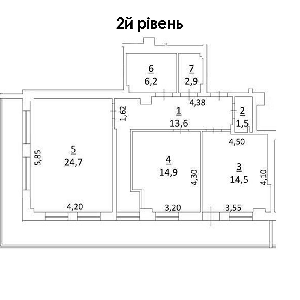 Дворівневий пентхаус в зданому будинку в Аркадії Одеса - зображення 7