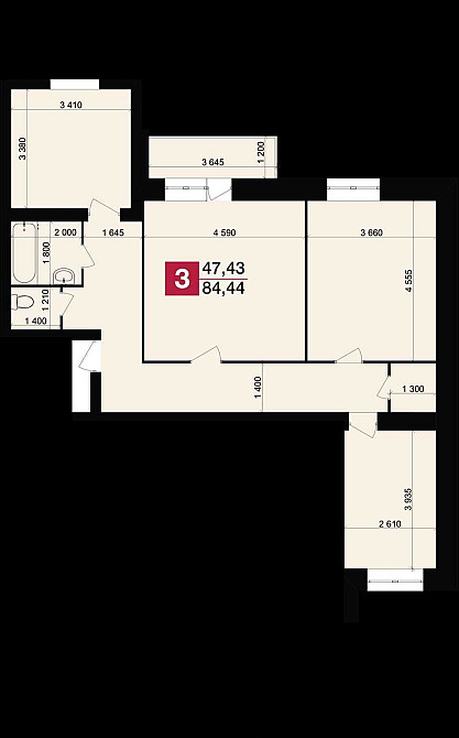 Продаж 3к ЖК Злагода Дубово Переуступка Хмельницький - зображення 2