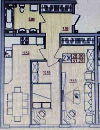 2к жк Острова. Рассрочка без переплат! Сдан! Одеса