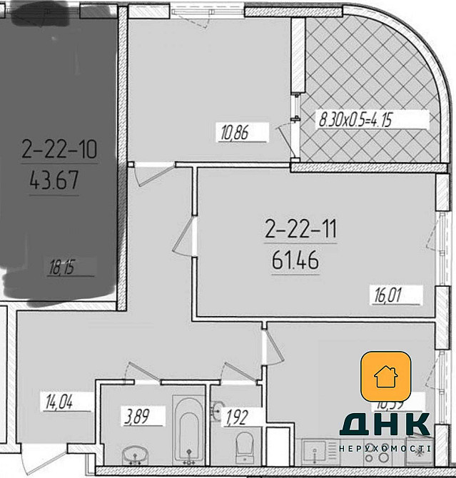 Краснова. Кадорр Сити.66 Жемчужина.Центр. Одеса - зображення 2