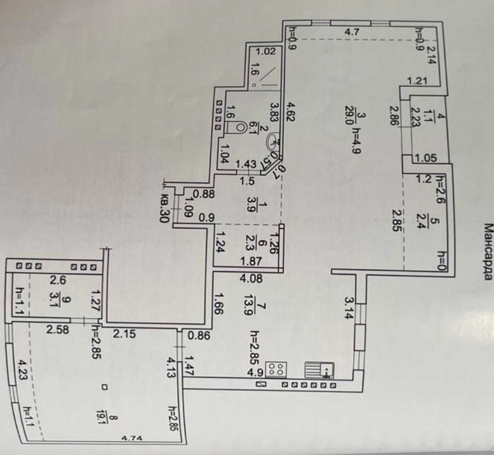 Эксклюзивная квартира в ЖК "Зеленый мыс" с подземным паркингом. Крижанівка - зображення 2